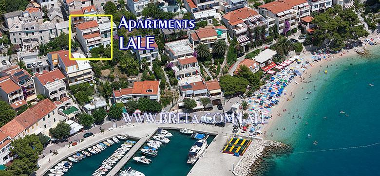 Apartmans Lale Brela Luaran gambar
